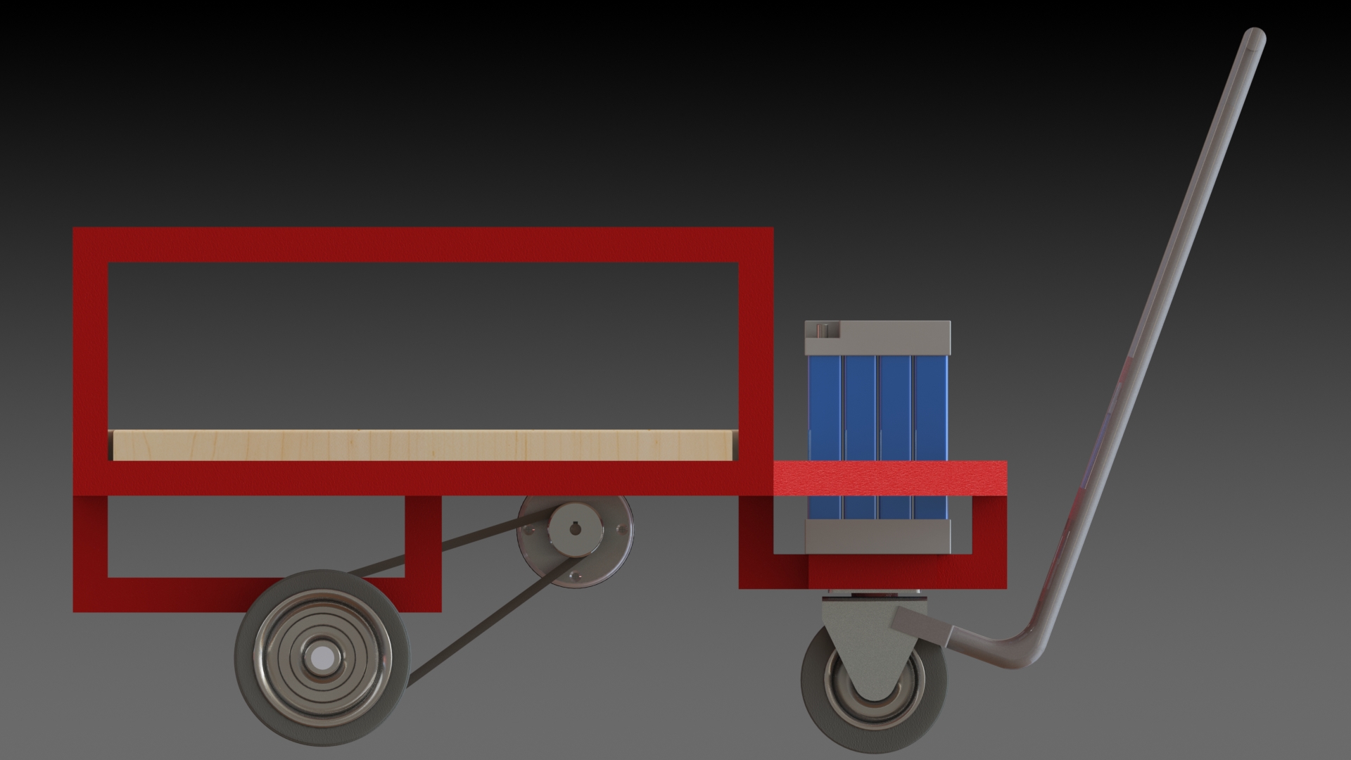 载重80公斤的电动小车